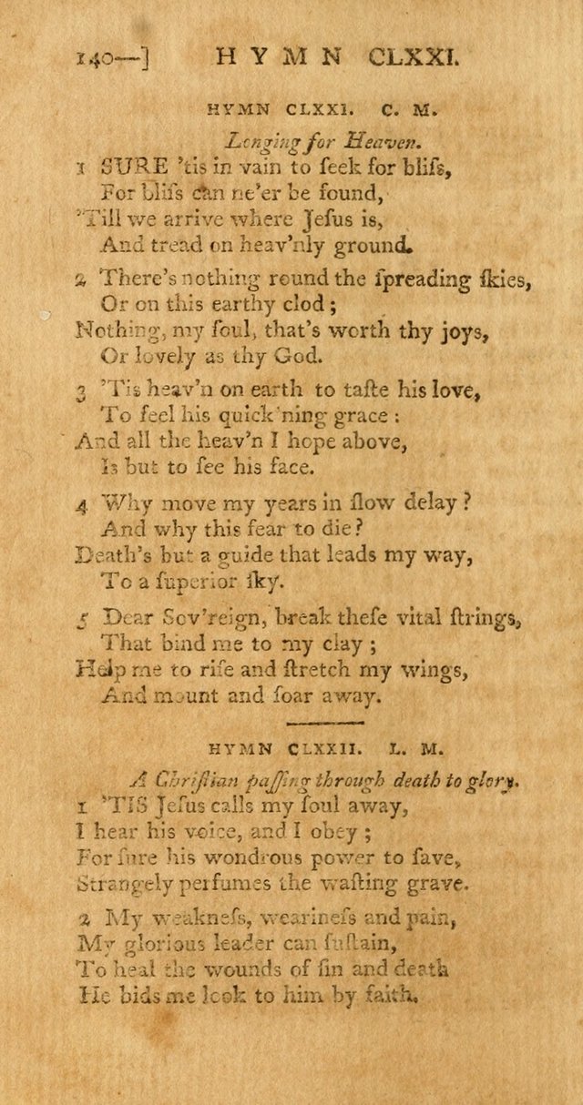 The Hartford Selection of Hymns from the Most Approved Authors: to which are added a number never before published page 145