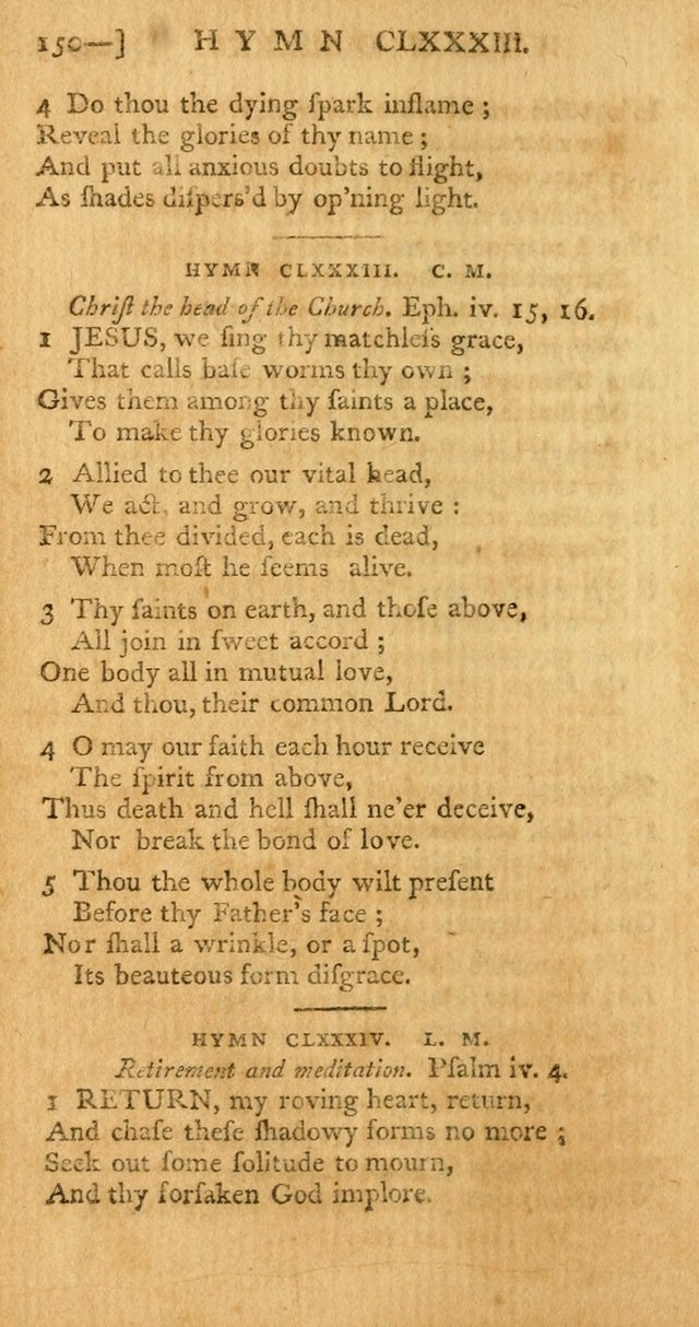 The Hartford Selection of Hymns from the Most Approved Authors: to which are added a number never before published page 155