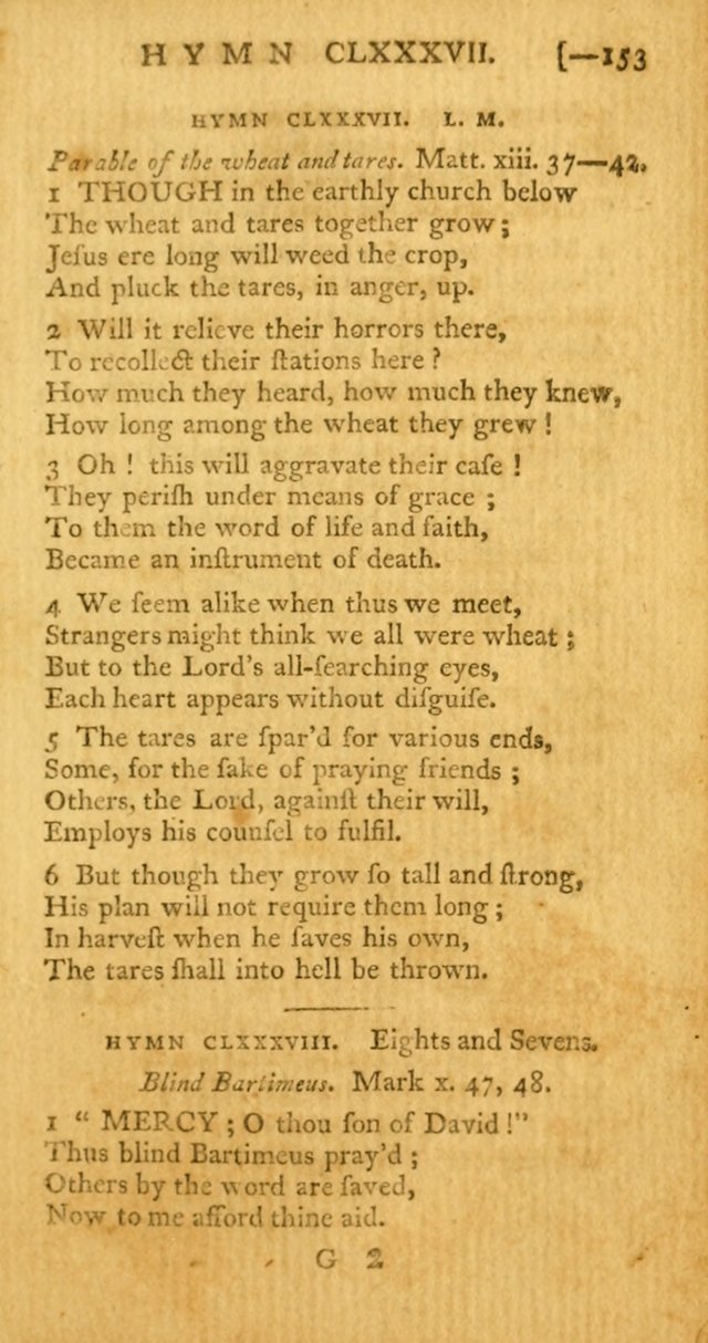 The Hartford Selection of Hymns from the Most Approved Authors: to which are added a number never before published page 158