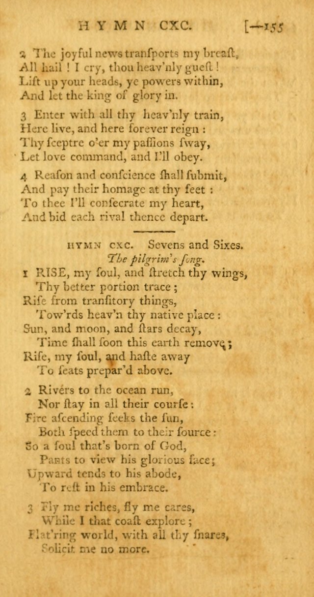 The Hartford Selection of Hymns from the Most Approved Authors: to which are added a number never before published page 160