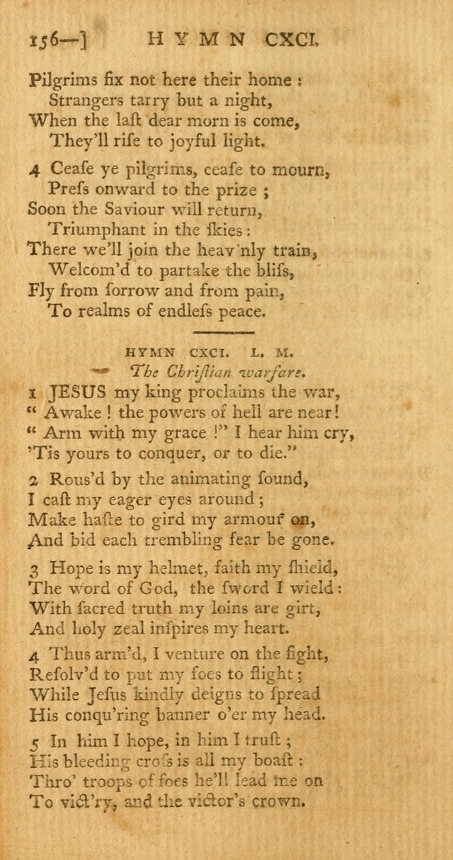 The Hartford Selection of Hymns from the Most Approved Authors: to which are added a number never before published page 161