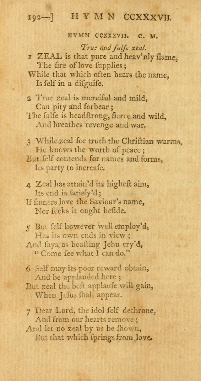 The Hartford Selection of Hymns from the Most Approved Authors: to which are added a number never before published page 197