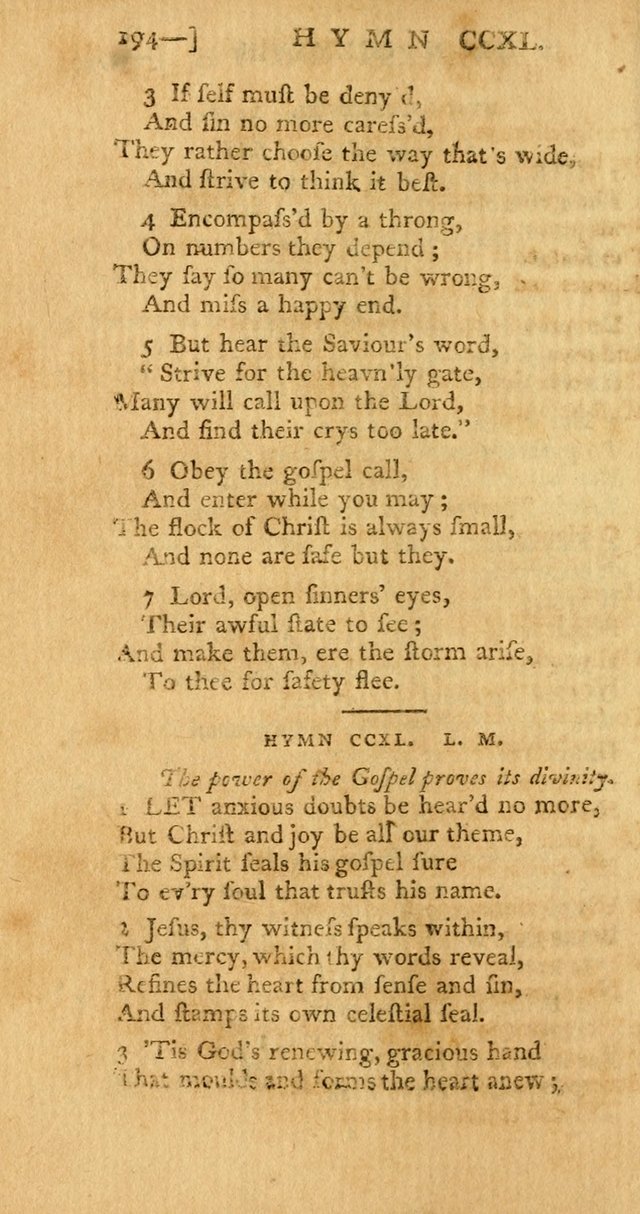 The Hartford Selection of Hymns from the Most Approved Authors: to which are added a number never before published page 199