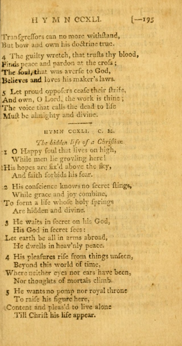 The Hartford Selection of Hymns from the Most Approved Authors: to which are added a number never before published page 200