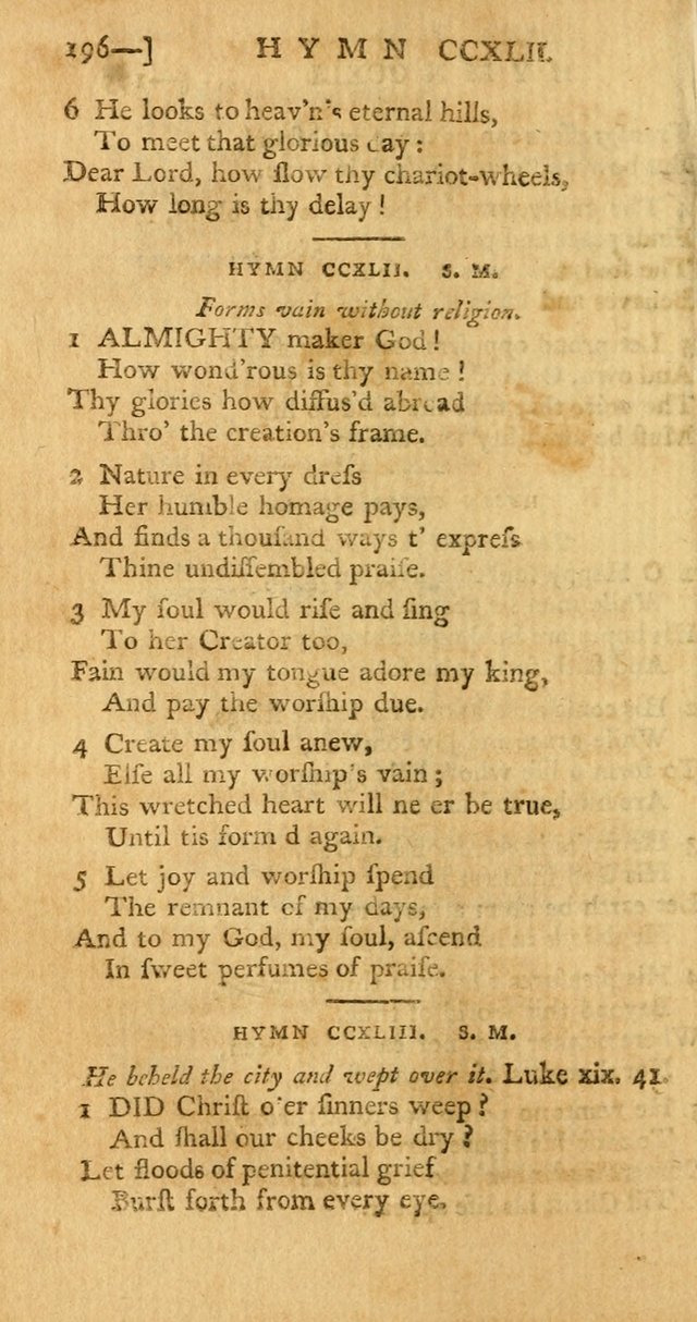 The Hartford Selection of Hymns from the Most Approved Authors: to which are added a number never before published page 201