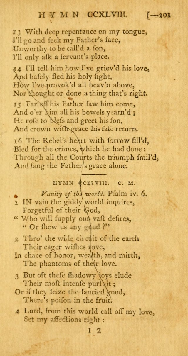 The Hartford Selection of Hymns from the Most Approved Authors: to which are added a number never before published page 206