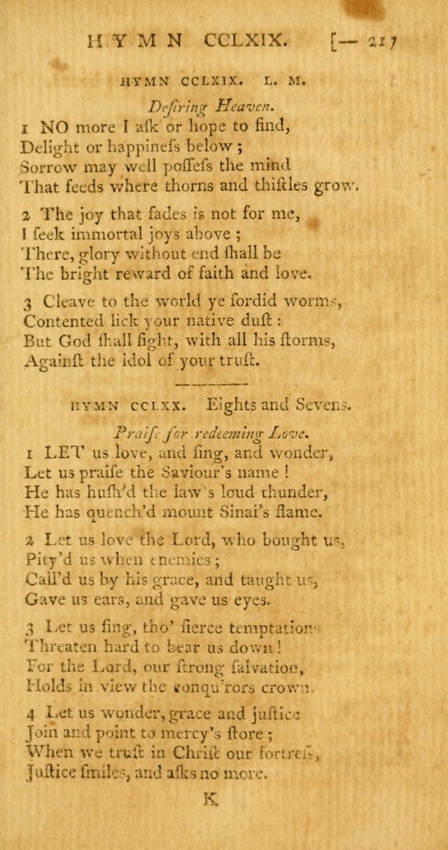 The Hartford Selection of Hymns from the Most Approved Authors: to which are added a number never before published page 222