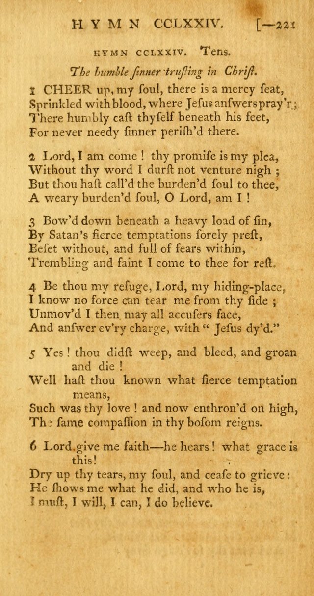 The Hartford Selection of Hymns from the Most Approved Authors: to which are added a number never before published page 226