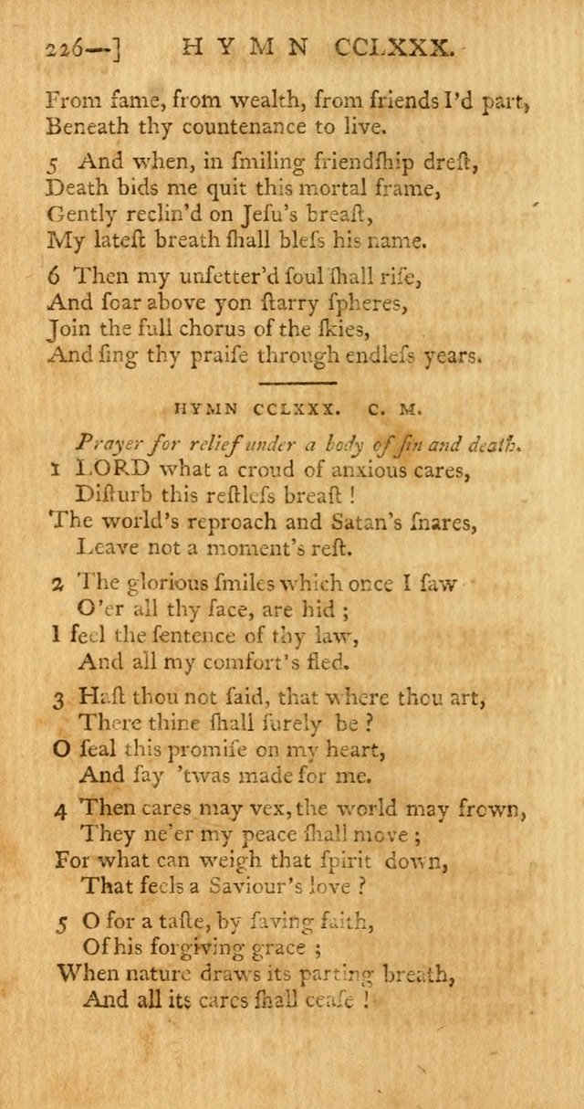 The Hartford Selection of Hymns from the Most Approved Authors: to which are added a number never before published page 231