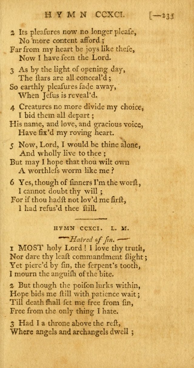 The Hartford Selection of Hymns from the Most Approved Authors: to which are added a number never before published page 240