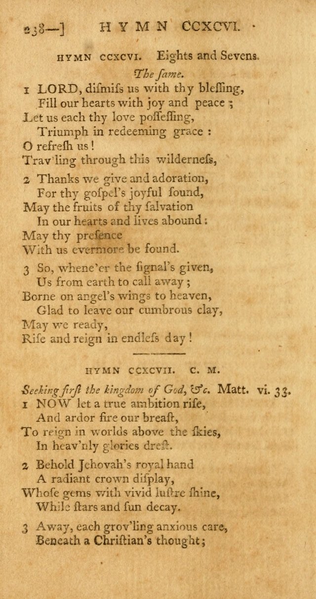 The Hartford Selection of Hymns from the Most Approved Authors: to which are added a number never before published page 243