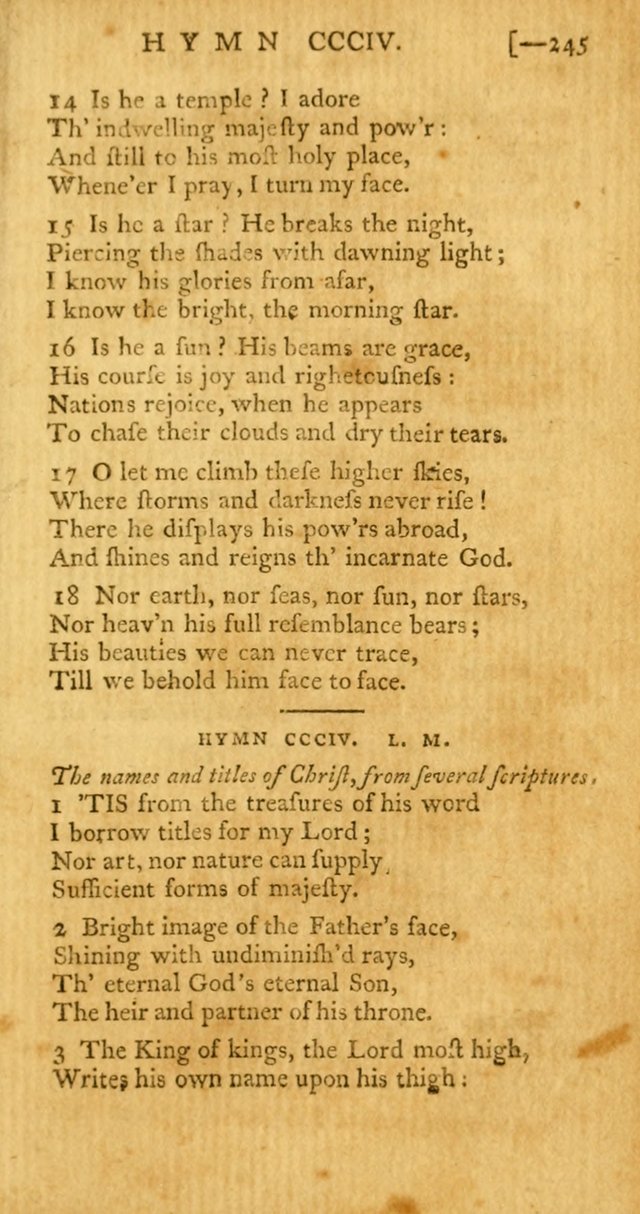 The Hartford Selection of Hymns from the Most Approved Authors: to which are added a number never before published page 250
