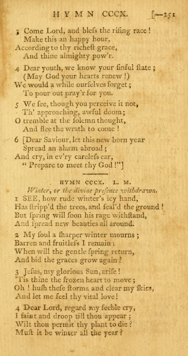 The Hartford Selection of Hymns from the Most Approved Authors: to which are added a number never before published page 256