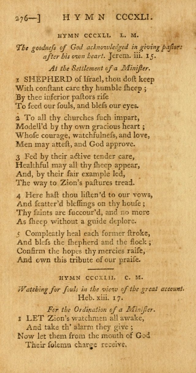 The Hartford Selection of Hymns from the Most Approved Authors: to which are added a number never before published page 281