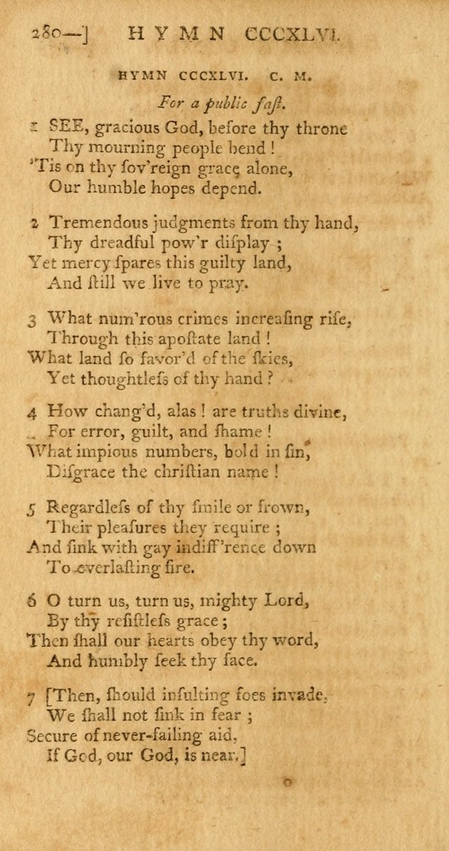 The Hartford Selection of Hymns from the Most Approved Authors: to which are added a number never before published page 285