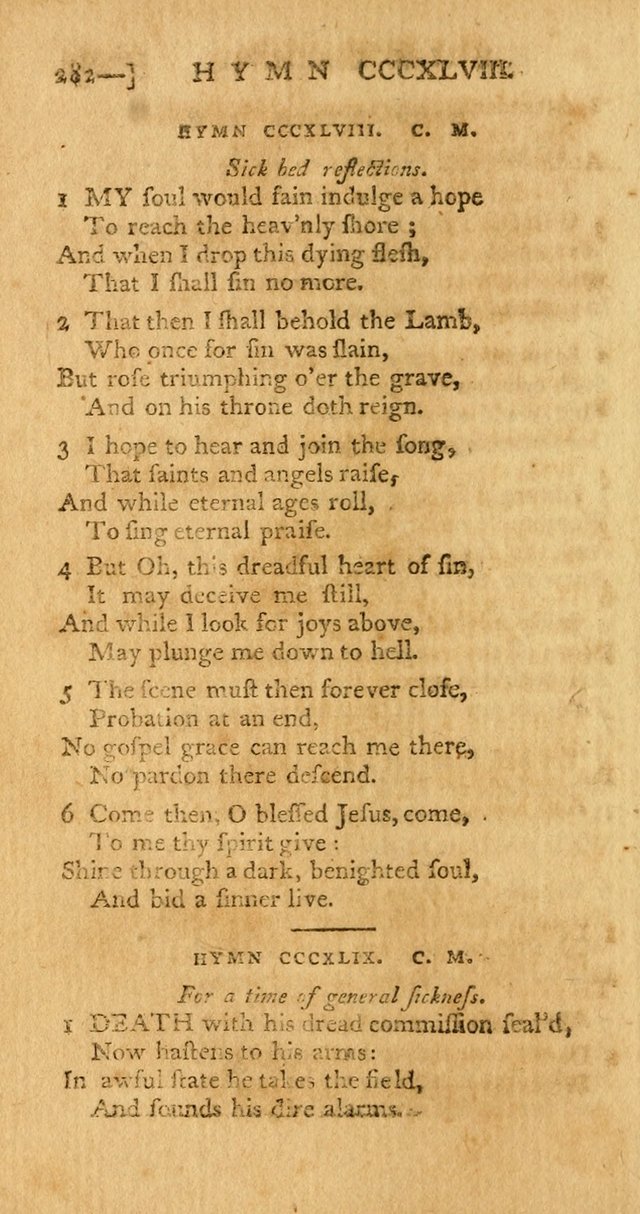 The Hartford Selection of Hymns from the Most Approved Authors: to which are added a number never before published page 287