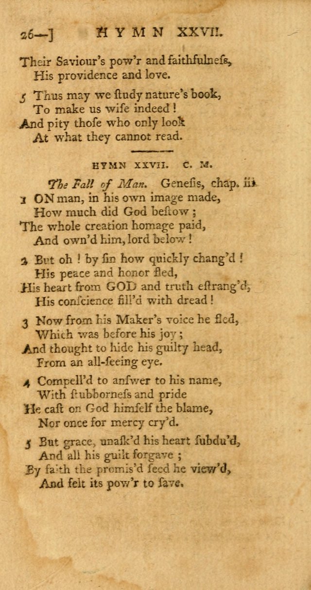 The Hartford Selection of Hymns from the Most Approved Authors: to which are added a number never before published page 31