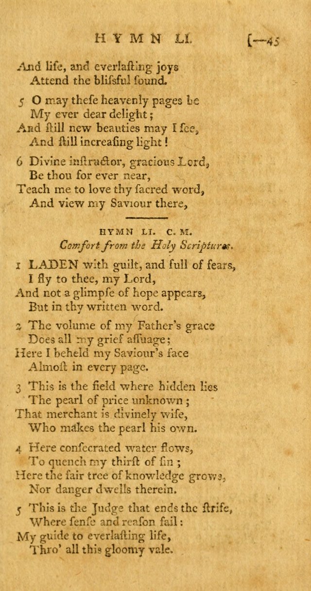 The Hartford Selection of Hymns from the Most Approved Authors: to which are added a number never before published page 50