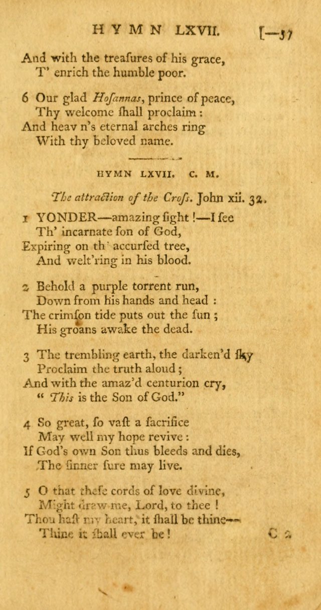 The Hartford Selection of Hymns from the Most Approved Authors: to which are added a number never before published page 62