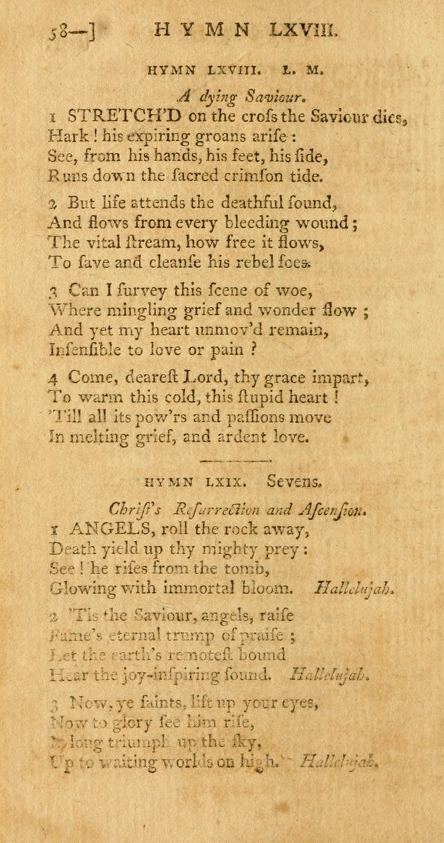 The Hartford Selection of Hymns from the Most Approved Authors: to which are added a number never before published page 63