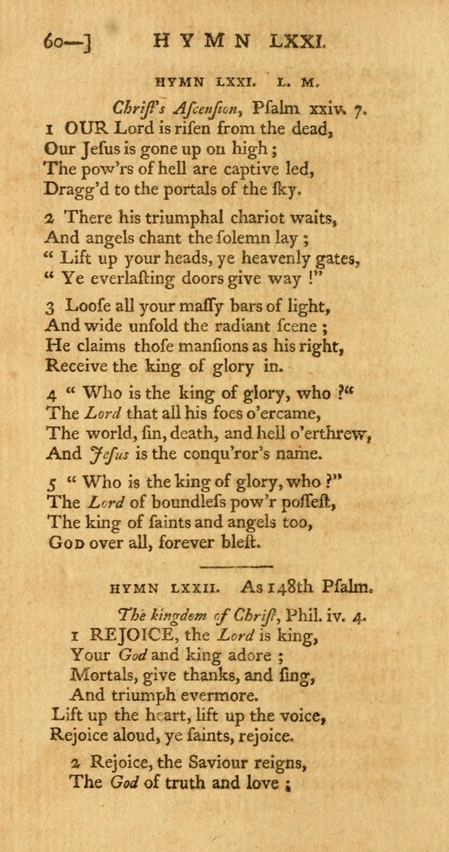 The Hartford Selection of Hymns from the Most Approved Authors: to which are added a number never before published page 65