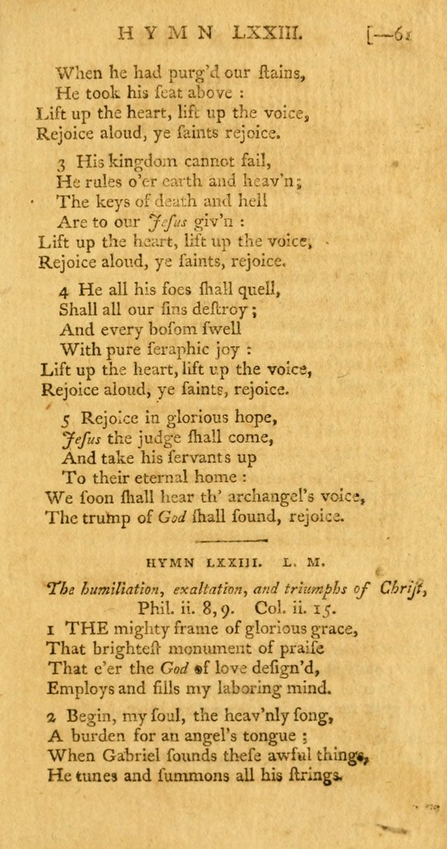 The Hartford Selection of Hymns from the Most Approved Authors: to which are added a number never before published page 66