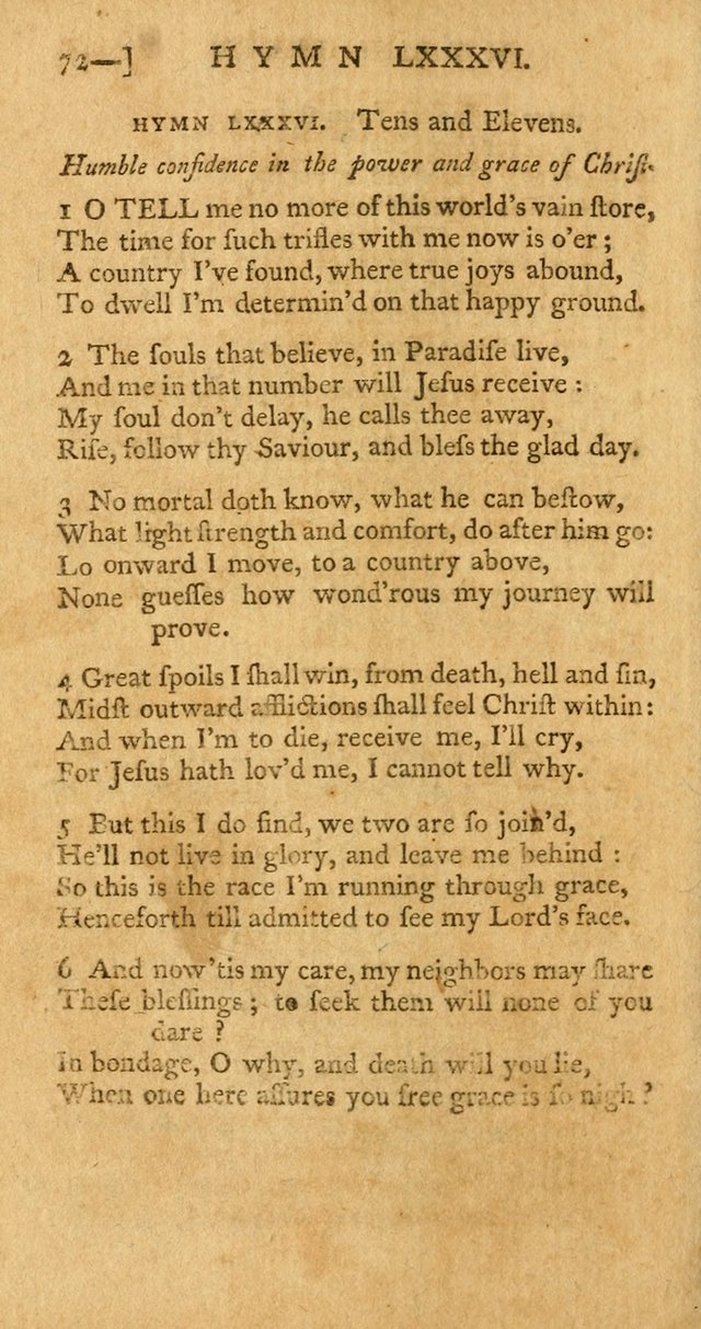 The Hartford Selection of Hymns from the Most Approved Authors: to which are added a number never before published page 77