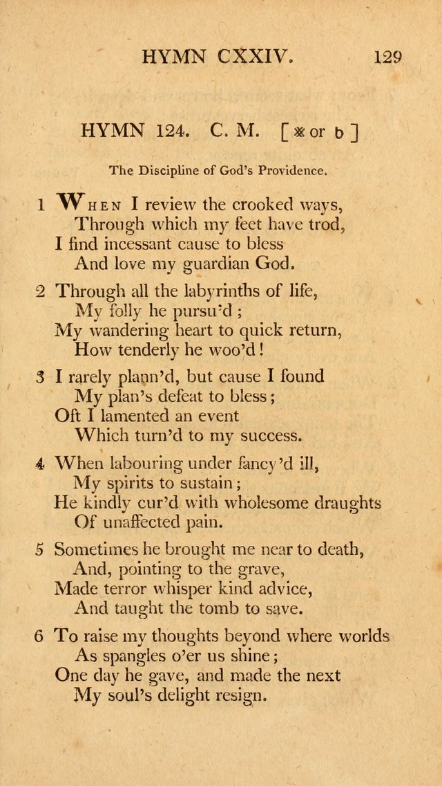 Hymns, Selected from the Most Approved Authors, for the use of Trinity Church, Boston page 130