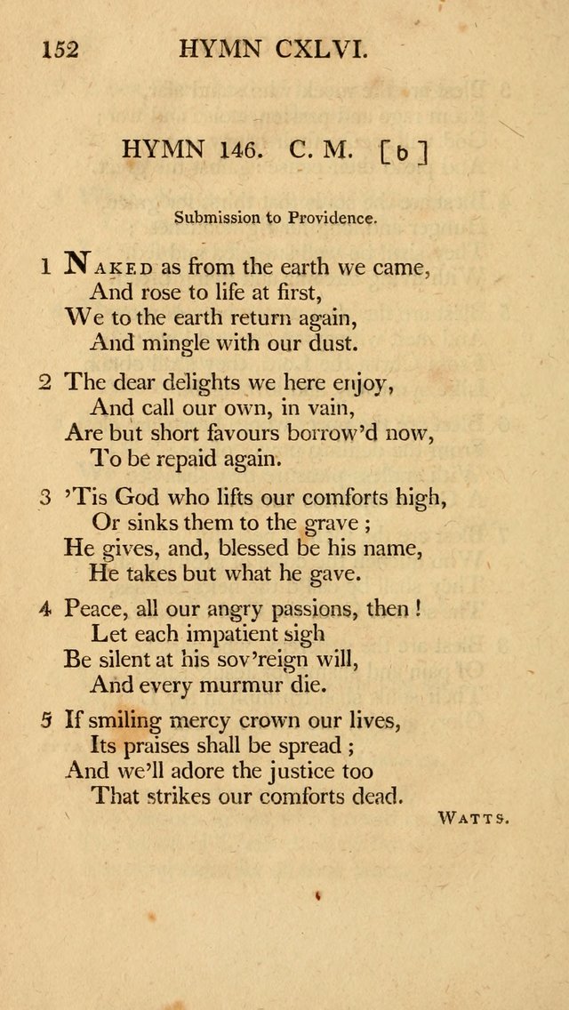 Hymns, Selected from the Most Approved Authors, for the use of Trinity Church, Boston page 153