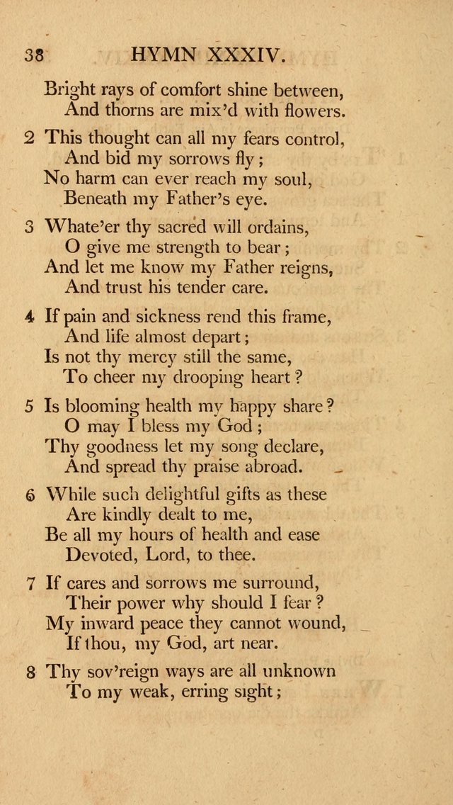 Hymns, Selected from the Most Approved Authors, for the use of Trinity Church, Boston page 39