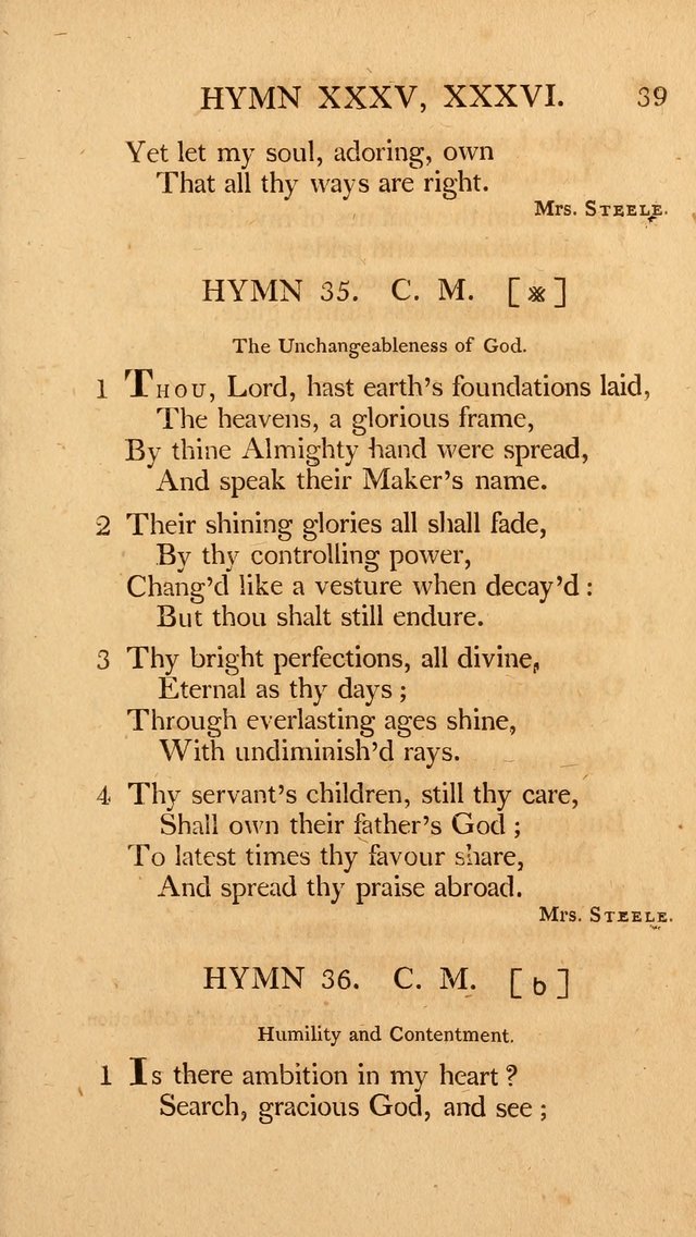 Hymns, Selected from the Most Approved Authors, for the use of Trinity Church, Boston page 40