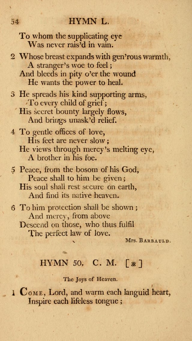 Hymns, Selected from the Most Approved Authors, for the use of Trinity Church, Boston page 55