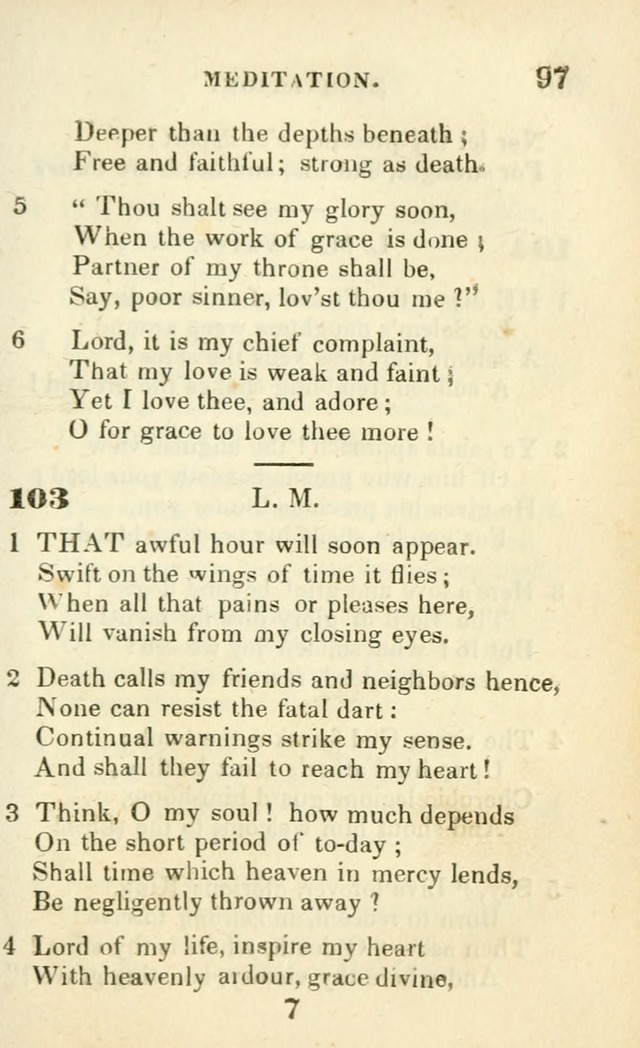 Hymns for Social Meetings page 103