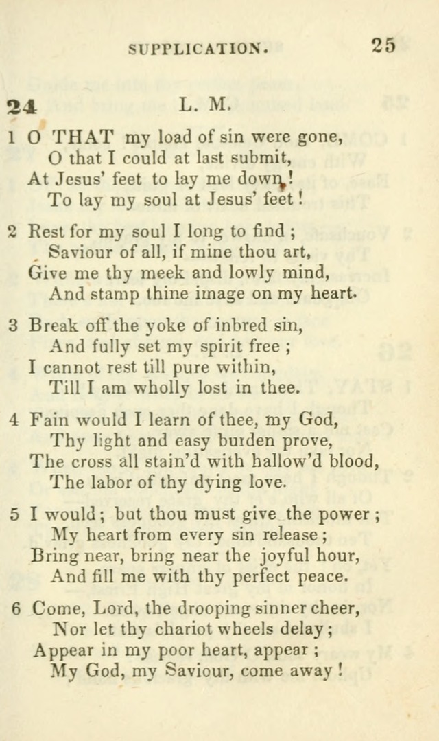 Hymns for Social Meetings page 25