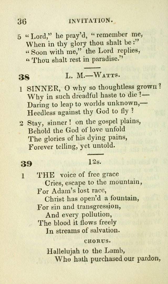 Hymns for Social Meetings page 36