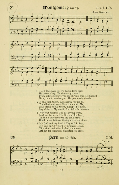 Hymns and Songs: for Mission Services and Conventions, with tunes (Enlarged ed.) page 16