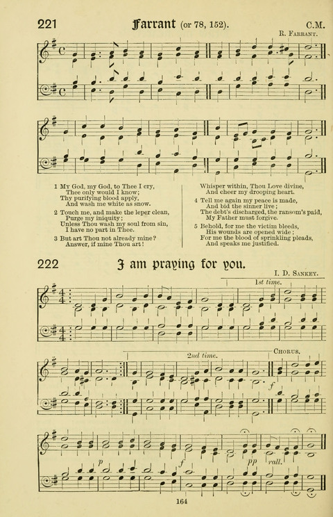 Hymns and Songs: for Mission Services and Conventions, with tunes (Enlarged ed.) page 164