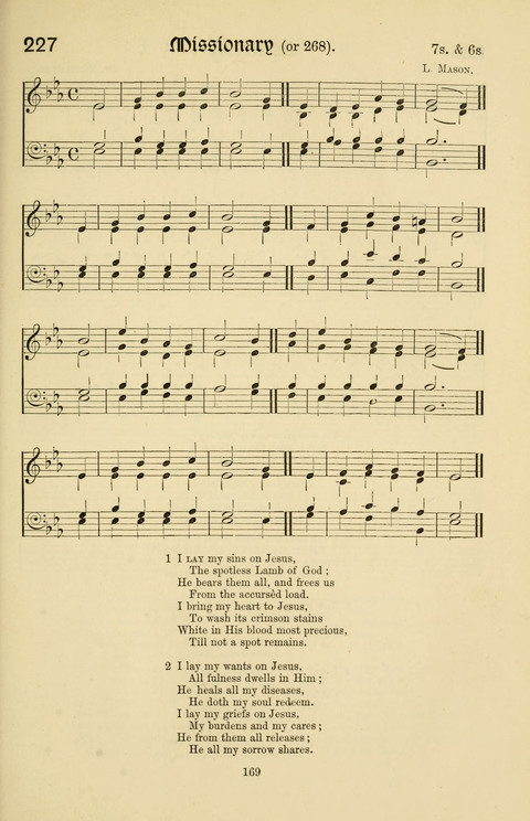 Hymns and Songs: for Mission Services and Conventions, with tunes (Enlarged ed.) page 169