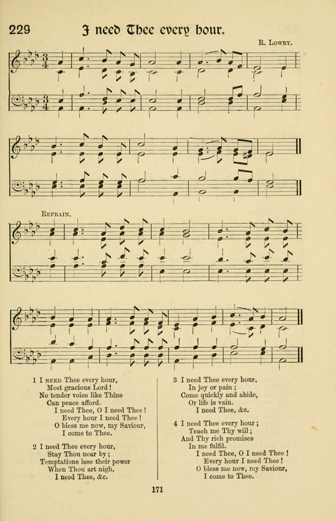 Hymns and Songs: for Mission Services and Conventions, with tunes (Enlarged ed.) page 171