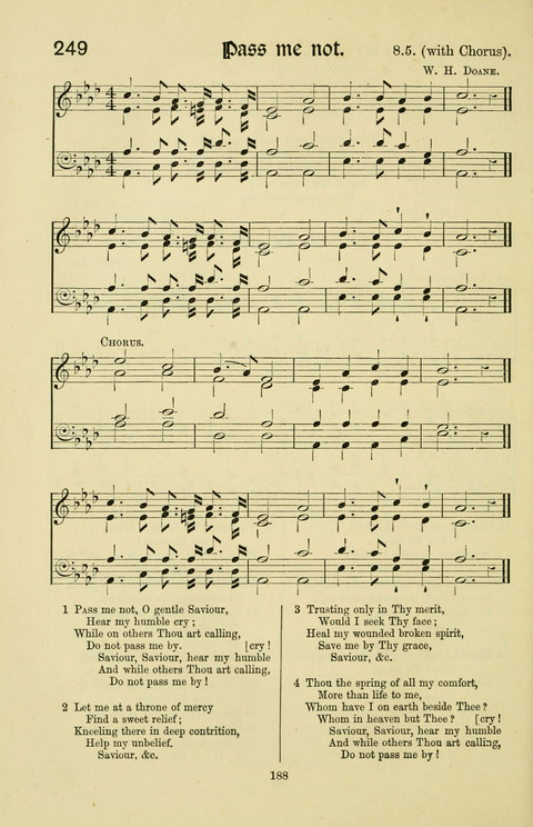 Hymns and Songs: for Mission Services and Conventions, with tunes (Enlarged ed.) page 188