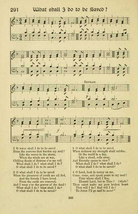 Hymns and Songs: for Mission Services and Conventions, with tunes (Enlarged ed.) page 226