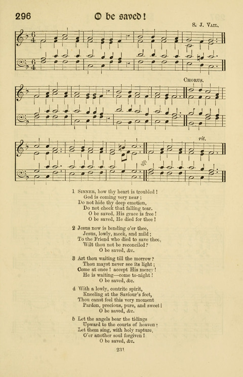 Hymns and Songs: for Mission Services and Conventions, with tunes (Enlarged ed.) page 231