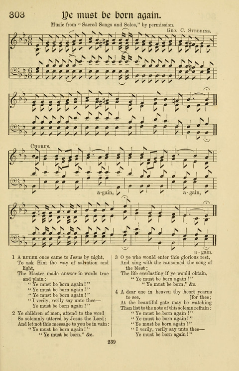 Hymns and Songs: for Mission Services and Conventions, with tunes (Enlarged ed.) page 239