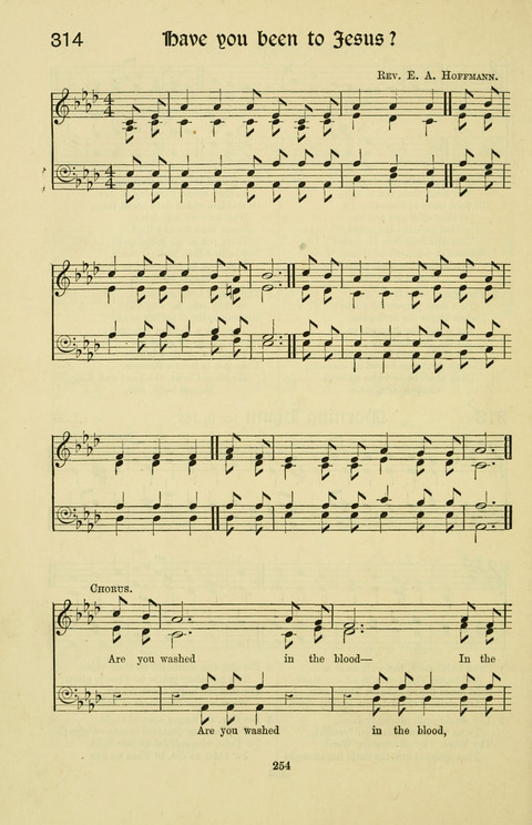 Hymns and Songs: for Mission Services and Conventions, with tunes (Enlarged ed.) page 254