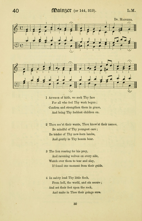 Hymns and Songs: for Mission Services and Conventions, with tunes (Enlarged ed.) page 30