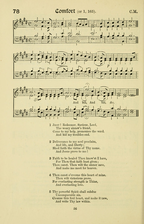 Hymns and Songs: for Mission Services and Conventions, with tunes (Enlarged ed.) page 56