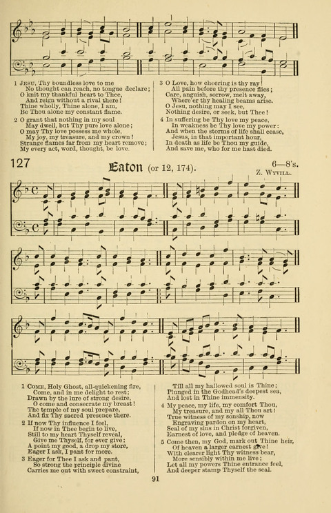 Hymns and Songs: for Mission Services and Conventions, with tunes (Enlarged ed.) page 91