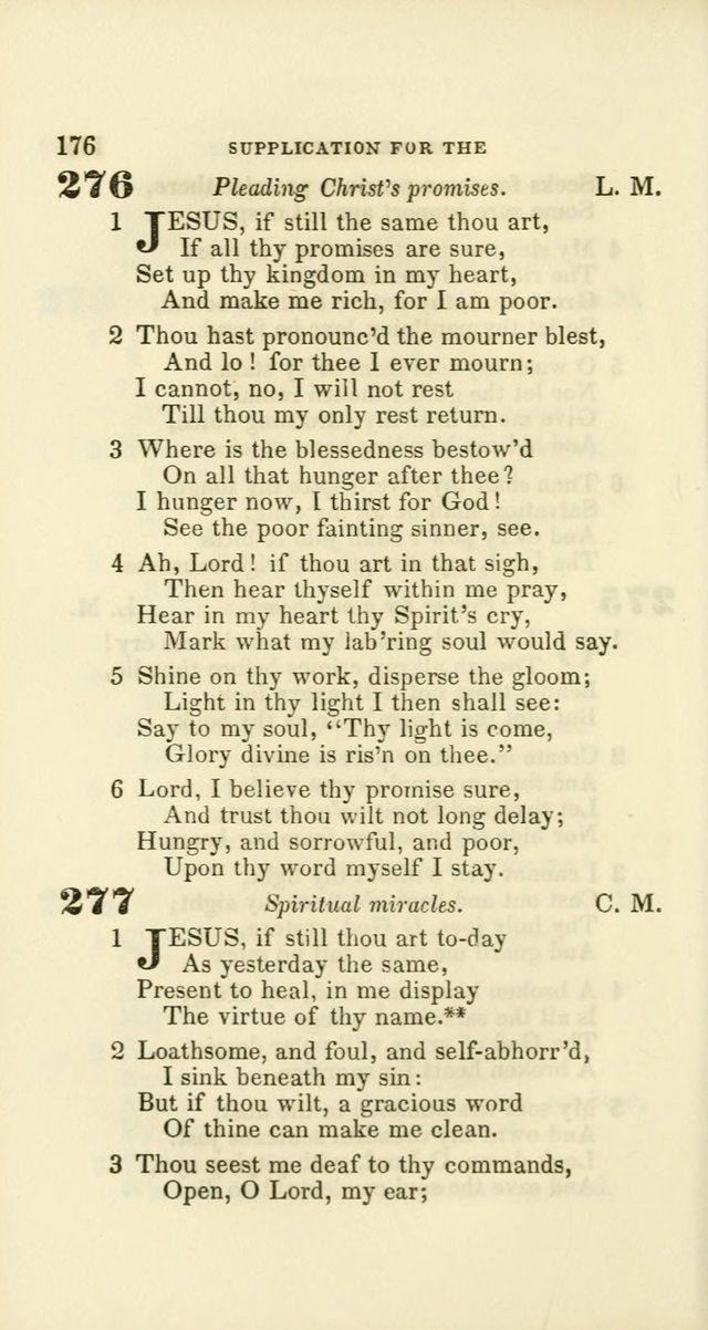 Hymns: selected and original, for public and private worship (60th ed., 1st rev. ed.) page 176