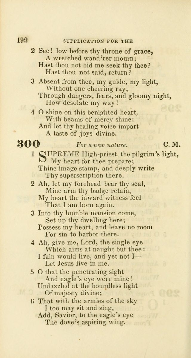 Hymns: selected and original, for public and private worship (60th ed., 1st rev. ed.) page 192