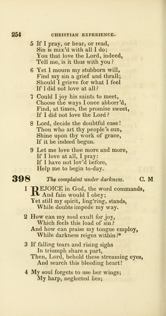 Hymns: selected and original, for public and private worship (60th ed., 1st rev. ed.) page 254